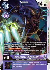 Belphemon : Mode Rage - BT13-091 - SR // BT13 – Contre le Chevalier Royal // BT13 - Versus Royal Knight